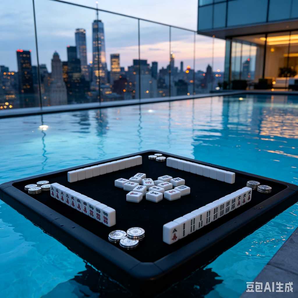 transparent mini mahjong set