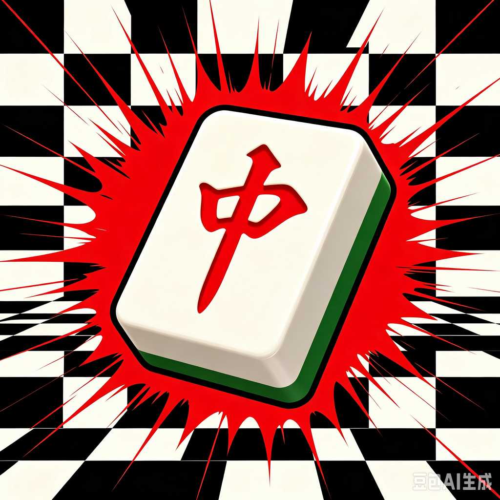 elegant text mahjong tiles