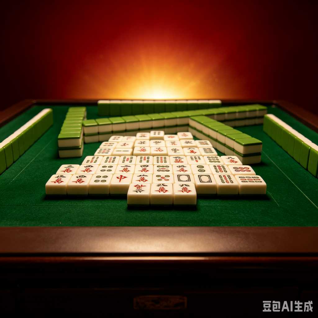 clear transparent mahjong tiles